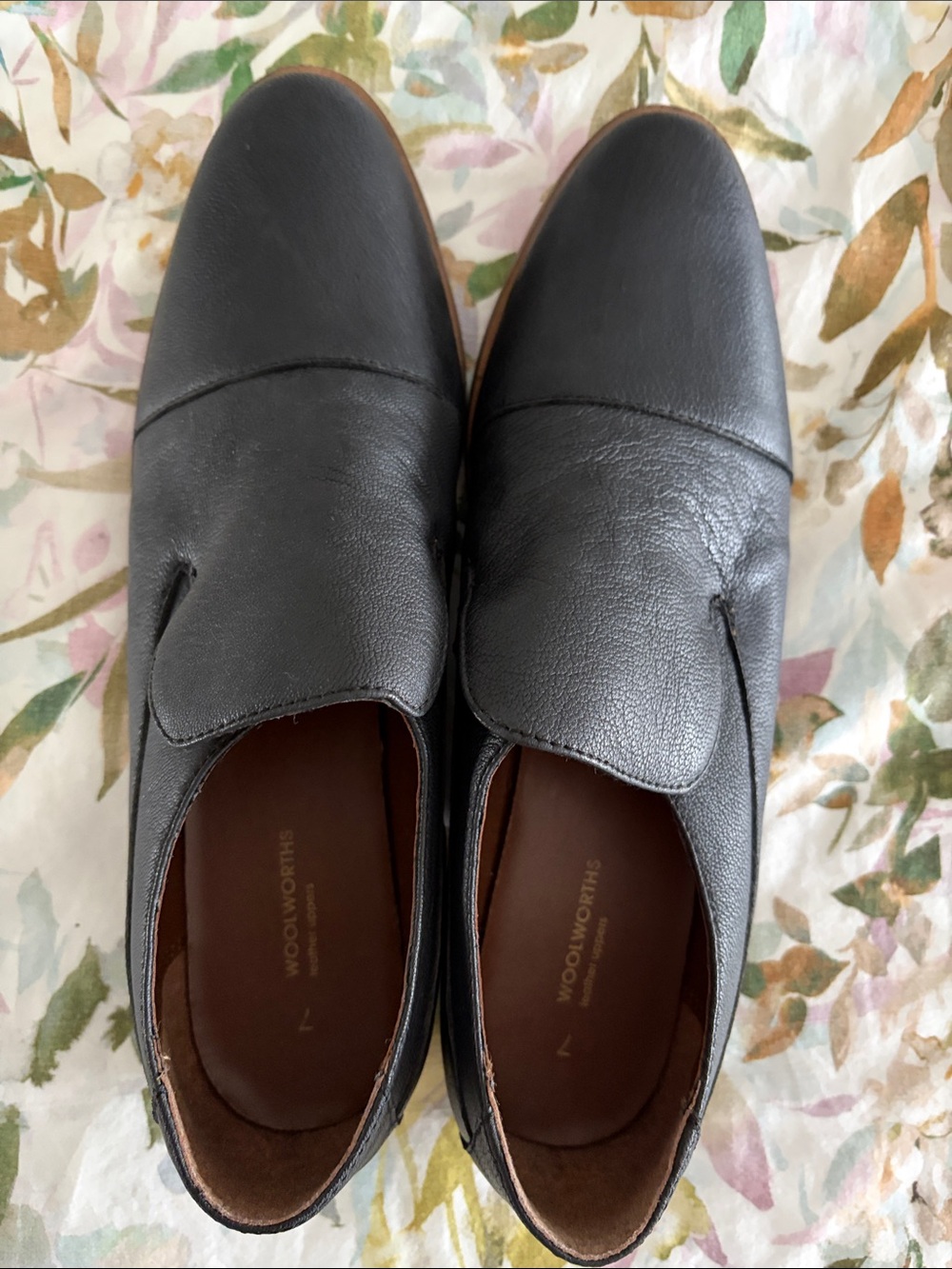 Woolworths Black Slip-On Loafers